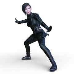 Fototapeta premium 女性戦士