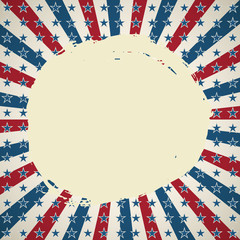 Obraz premium American flag patriotic background