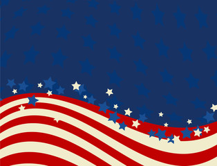 American flag patriotic background