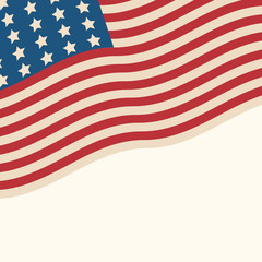 American flag patriotic background