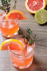 This Grapefruit and Thyme Bourbon