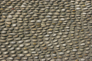 beautiful texture made of pebbles