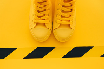 First in line young man queueing