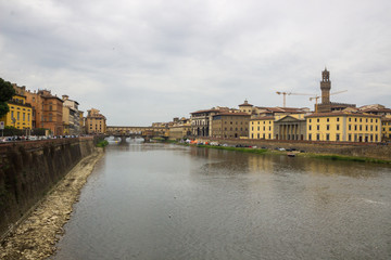 Obraz premium streets and buildings in Florence in Tuscany
