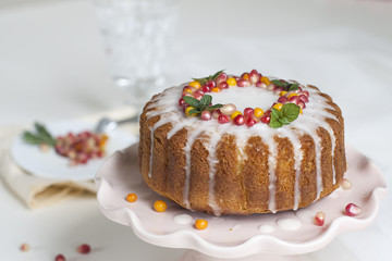 Cake Rum Baba homemade