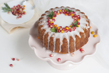 Cake Rum Baba homemade
