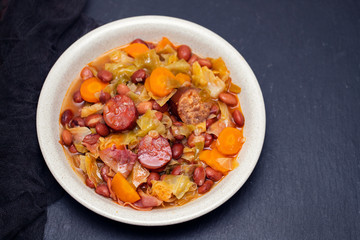 typical portuguese dish feijoada transmontana