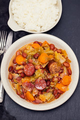 typical portuguese dish feijoada transmontana