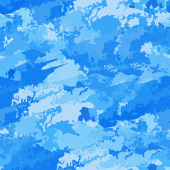 Blue abstract seamless background.