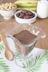 smoothie vegan (chickpeas)