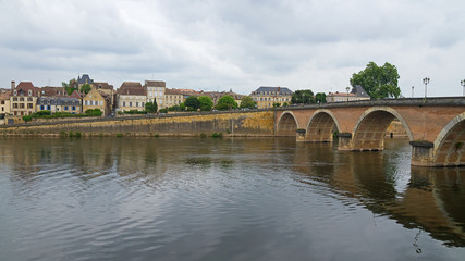 Fototapeta na wymiar Bergerac an der Dordogne