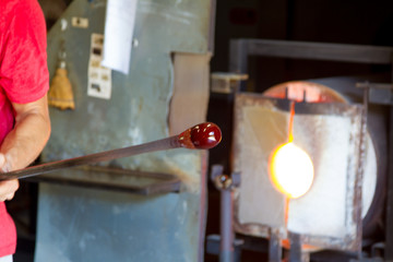 Blowing Glass