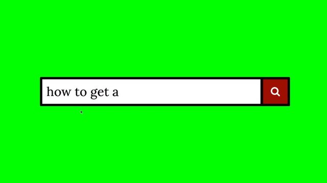 Writing a question on a fake search engine and clicking on the lens icon for the answer: how to get a girl.
