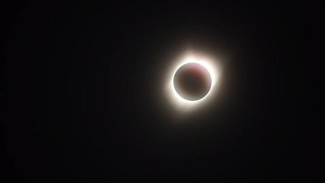 The total solar eclipse of August 21st 2017 as seen from Casper, Wyoming, USA.