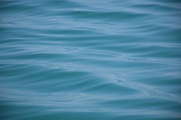 Blue sea background, Waves in the deep sea