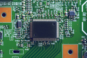 Abstract of electronic circuit board hardware