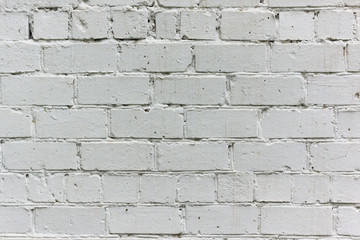 Fototapeta premium Background-white brick wall 