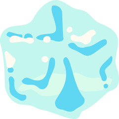 Melted Ice illustration