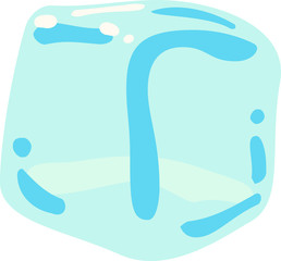 Melted Ice illustration