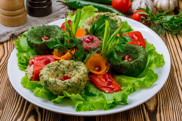 pkhali of spinach