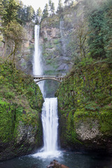 Multnomah Falls in Spring