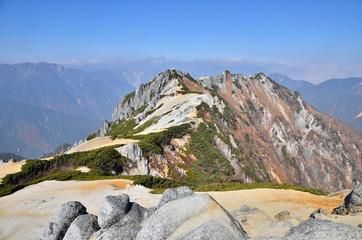 Ridgeline of Tsubakurodake