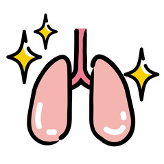 きれいな内臓：肺
