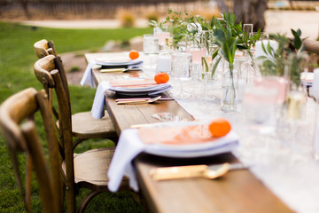 Modern Table Setting