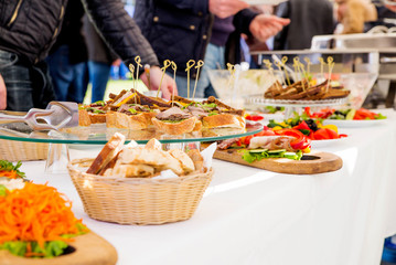 reception for employees of the company