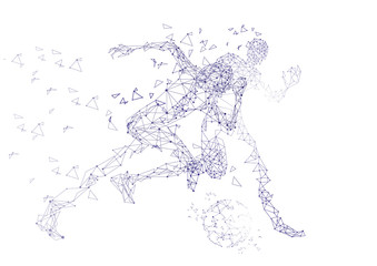 technology football background