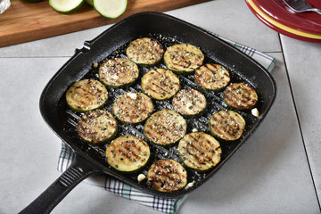 Fried zucchini