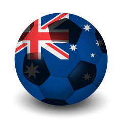 オーストラリア　サッカー　国　アイコン