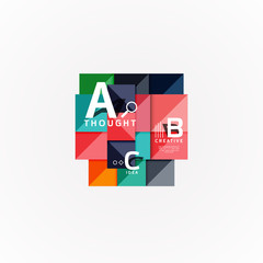 Paper option steps diagram infographic layout