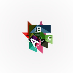 Paper option steps diagram infographic layout