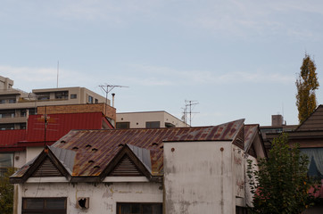 Fototapeta premium 錆びた屋根