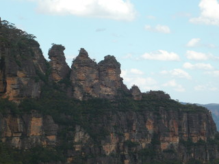 Fototapeta na wymiar Three Sisters Australien