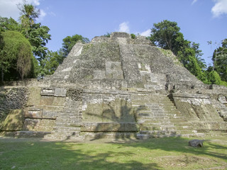 Lamanai Temple in Belize