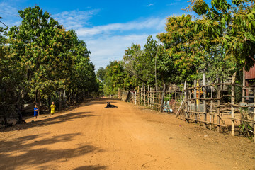 Kambodscha - Siem Reap - Landschaft östlich von Siem Reap