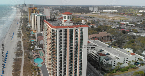 Myrtle Beach Sc April 6 2018 City Buildings And Coastline Myrtle Beach Sc April 6 2018 City Buildings And Coastline Aerial