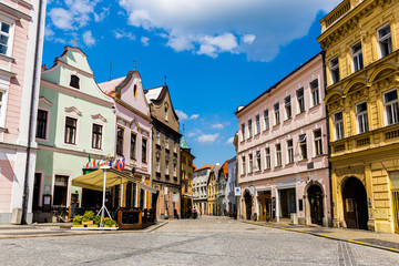 Obraz na płótnie Canvas Jindrichuv Hradec. City in South Bohemian region, Czech Republic, Central Europe.