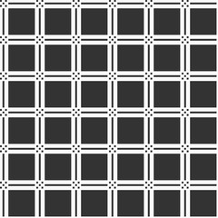Abstract geometric seamless pattern of squares.