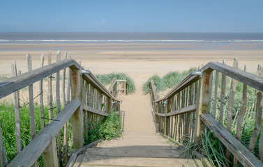 Obraz premium Steps To The Beach