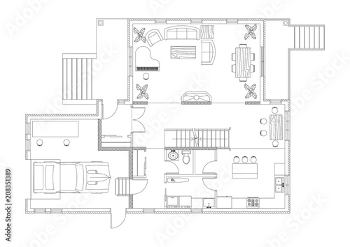 Apartment Plan Blueprint Isolated Stock Photo And Royalty Free Apartment Plan Blueprint Isolated