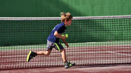 Foto op Canvas tennis - ramasseur de balles © minicel73