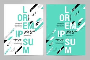 Fototapeta premium Brochure design template vector. Abstract square cover book portfolio presentation. Flyers report business magazine and minimal poster.