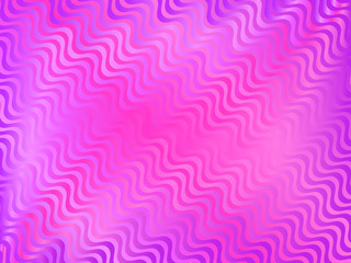 Colorful gradient with wavy stripes. Trendy layout. Vector illustration