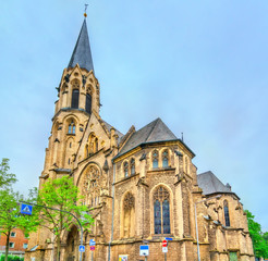 Obraz premium Holy Cross Church in Aachen, Germany