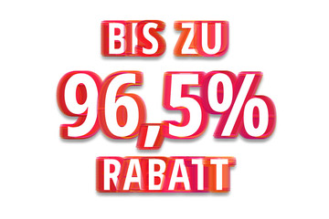 bis zu 96,5% Rabatt - weißer Hintergrund rote Schrift für Symbol / Schild
