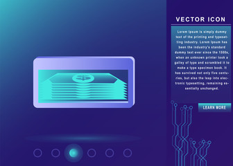 Naklejka premium atm icon