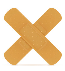 medical plaster for sealing the wounds stock vector illustration